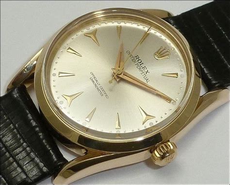 rolex bombay oro anni 50